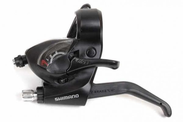 Шифтер/ручка тормоза SHIMANO ST-EF41-L, левая, 3-пер.,